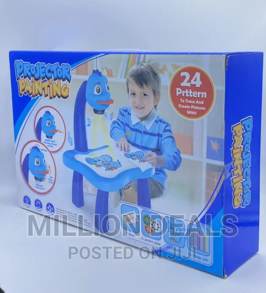 Unique Multifunctional Kiddies Projector Painting