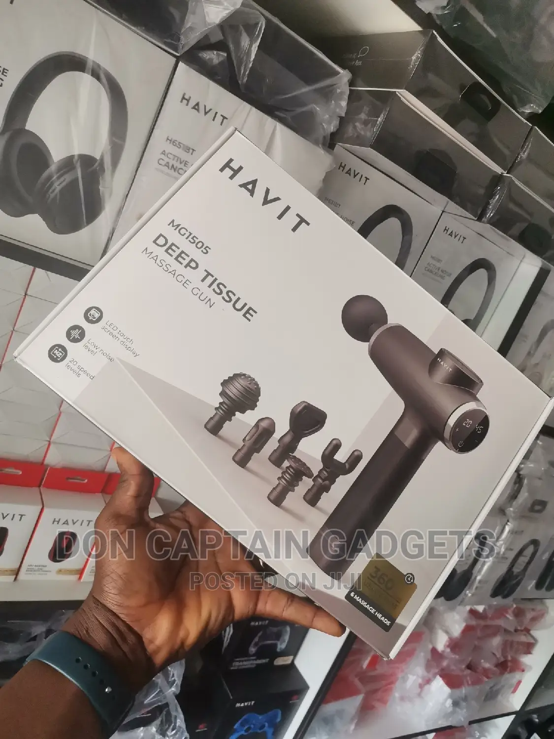 Havit MG1505 Deep Tissue Message Gun