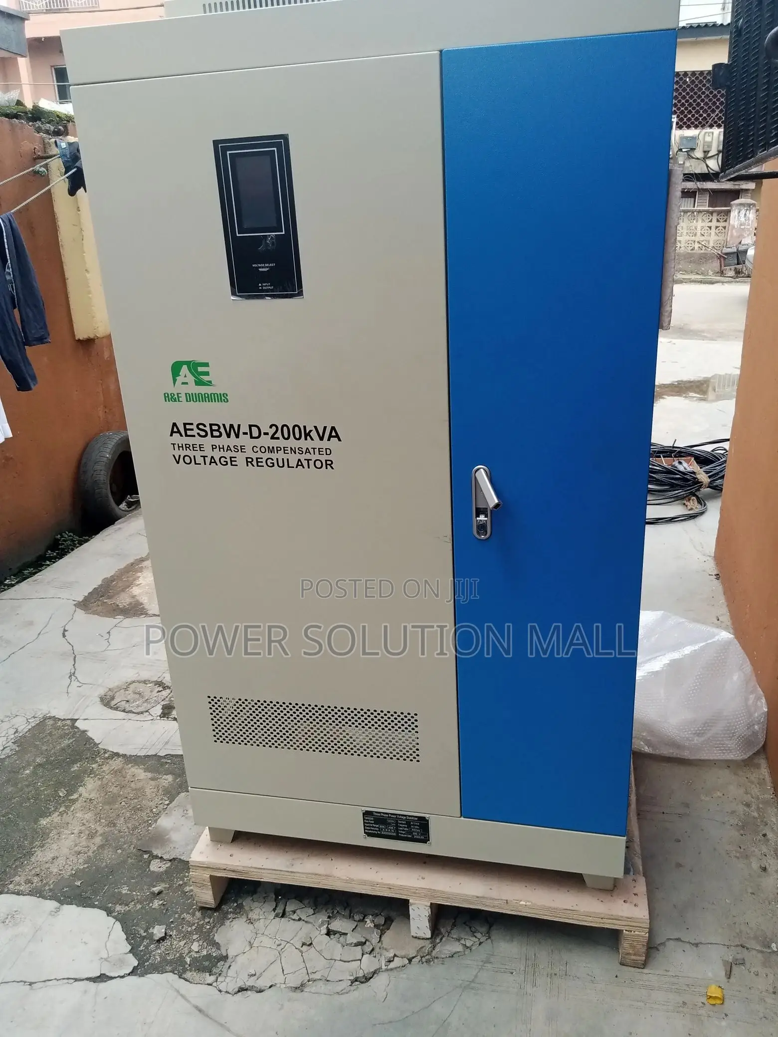 200kva 3-phase Servo Auto Voltage Stabilizer