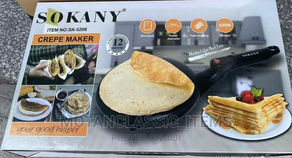 Electric Crepe Maker (Pan Cake Maker)