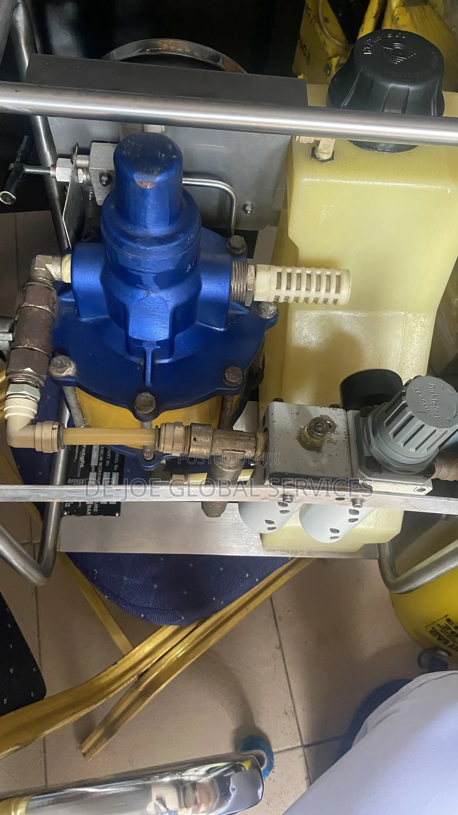 Hydratight Air Operated Pressure Test Pump/Machine