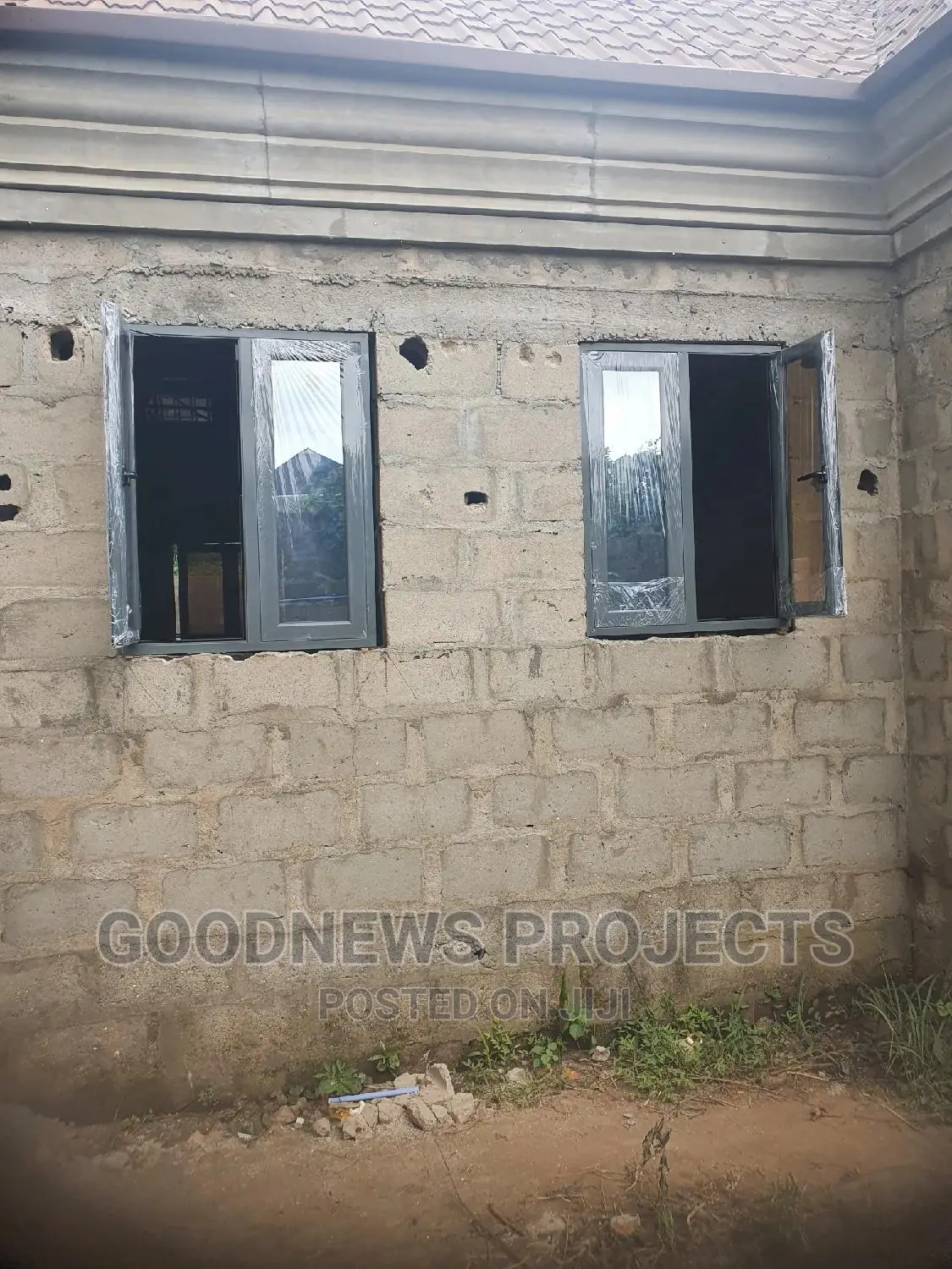 Grey 3X4 Casement Window