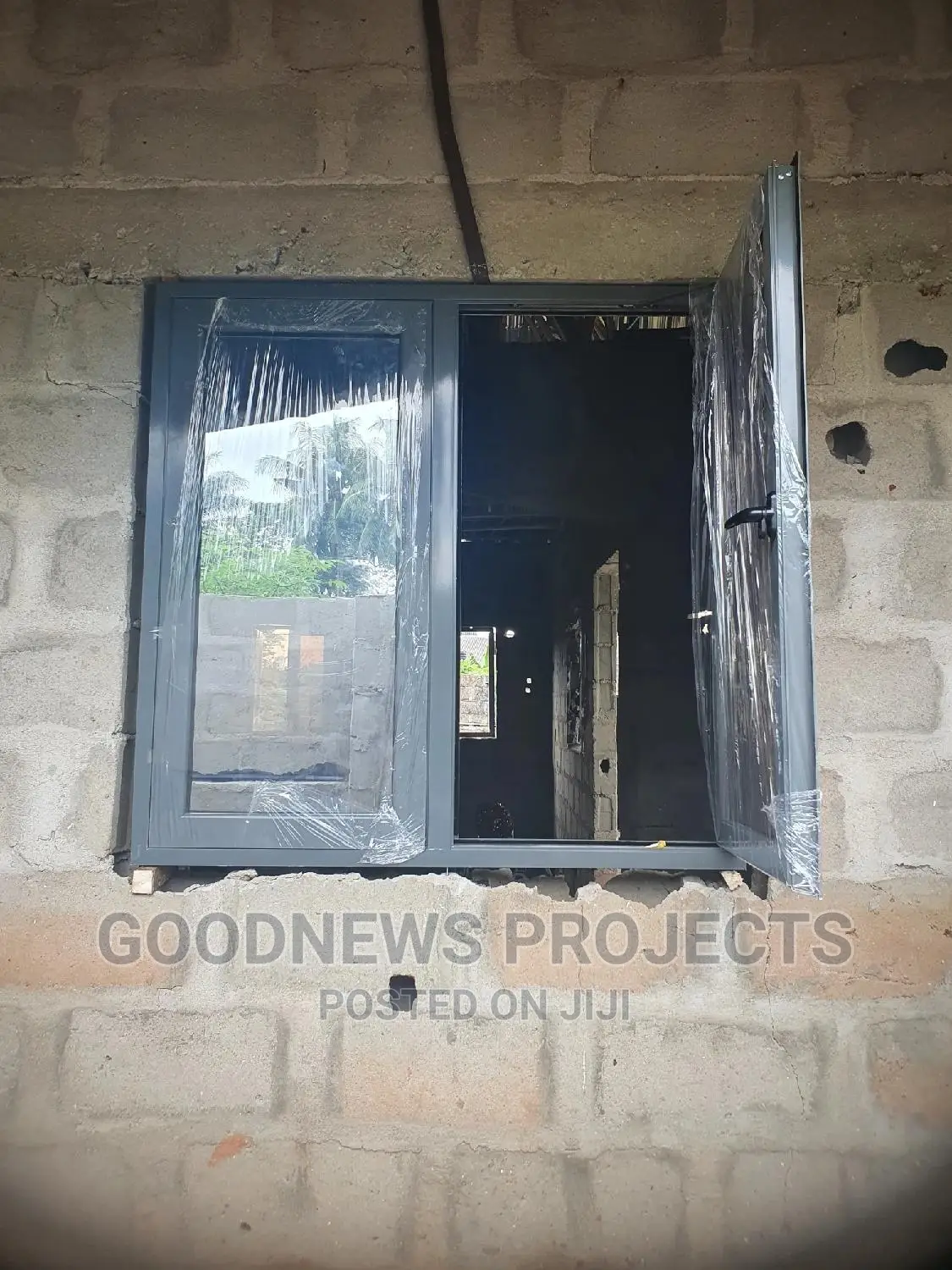 4by4 Casement Window Only