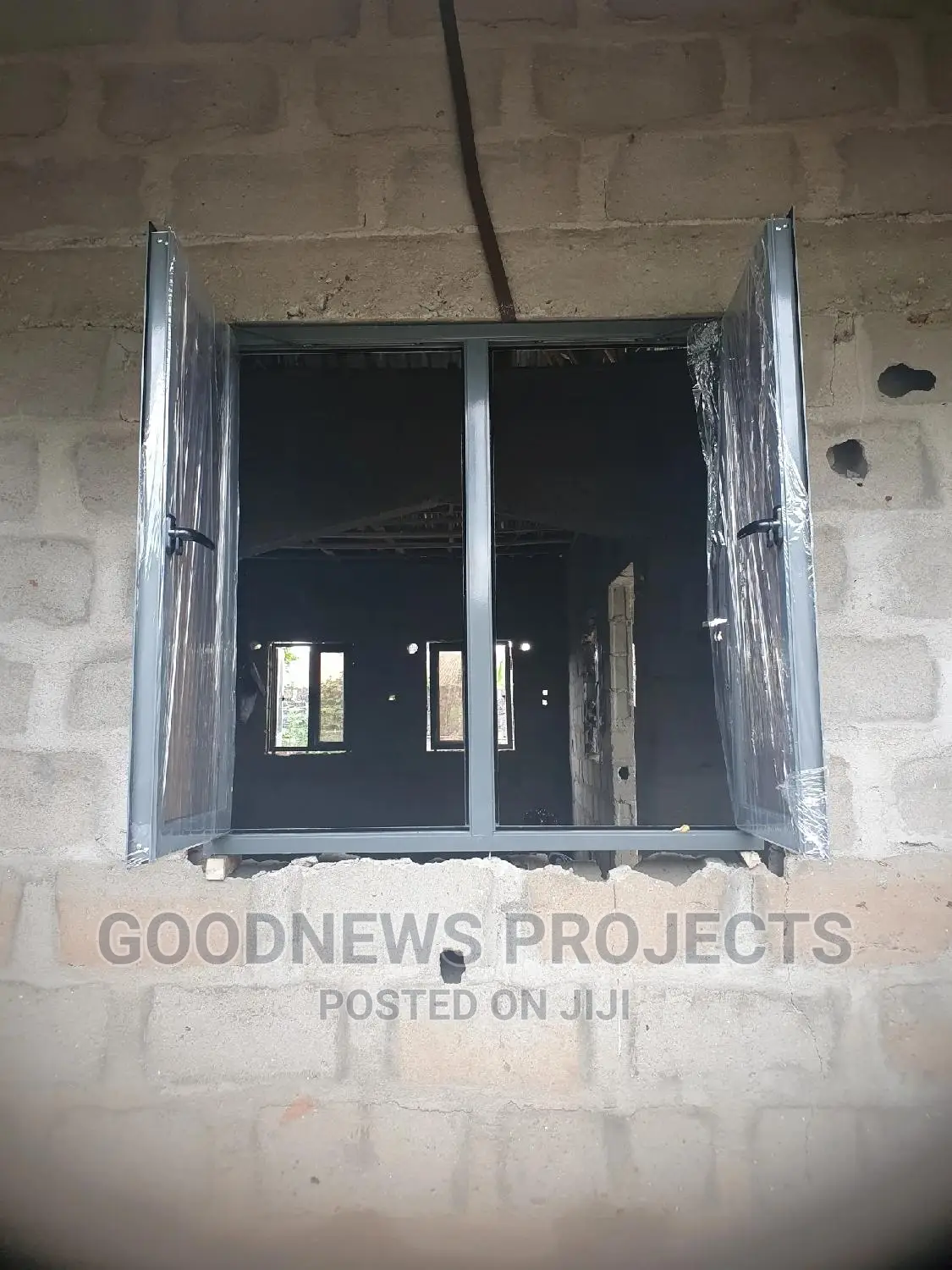 4by4 Casement Window Only