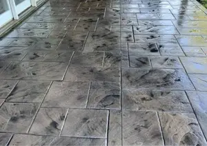 Concrete Stamp Floor Decoration for Home