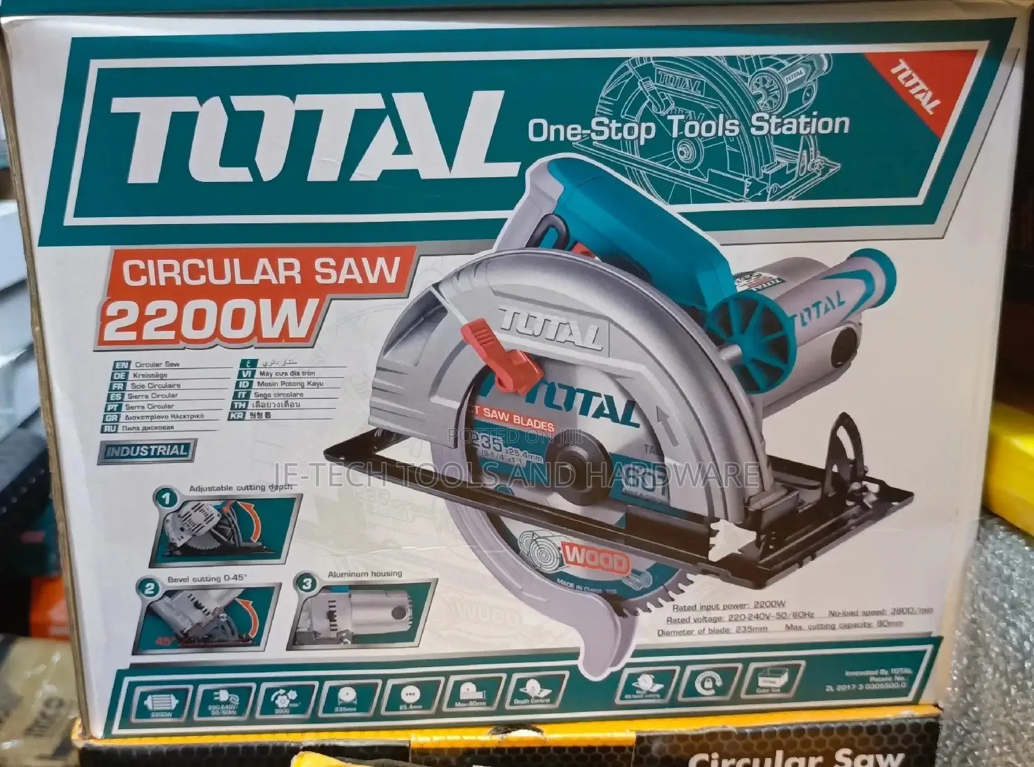 Total Circular Saw Machine - 2200W