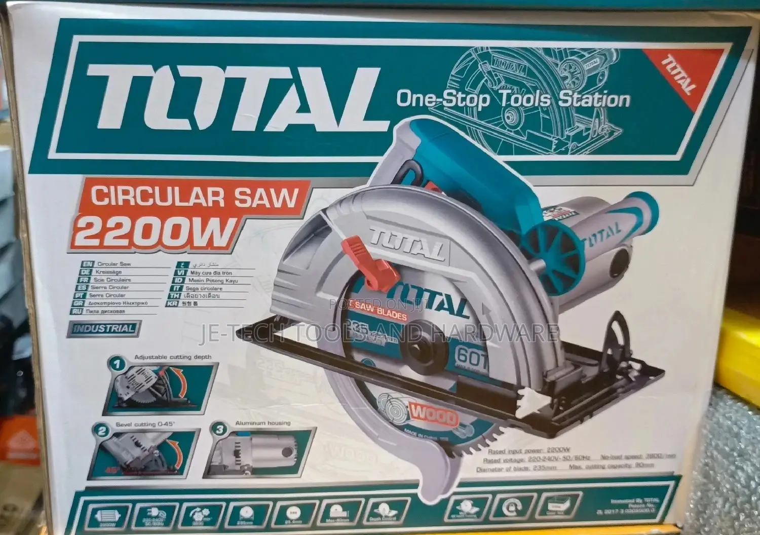 Total Circular Saw Machine - 2200W