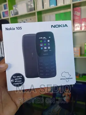 New Nokia 105 Black