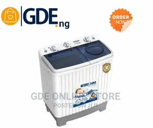 Bruhm 8kg Wind Jet Dry Twin Tub Washing Machine