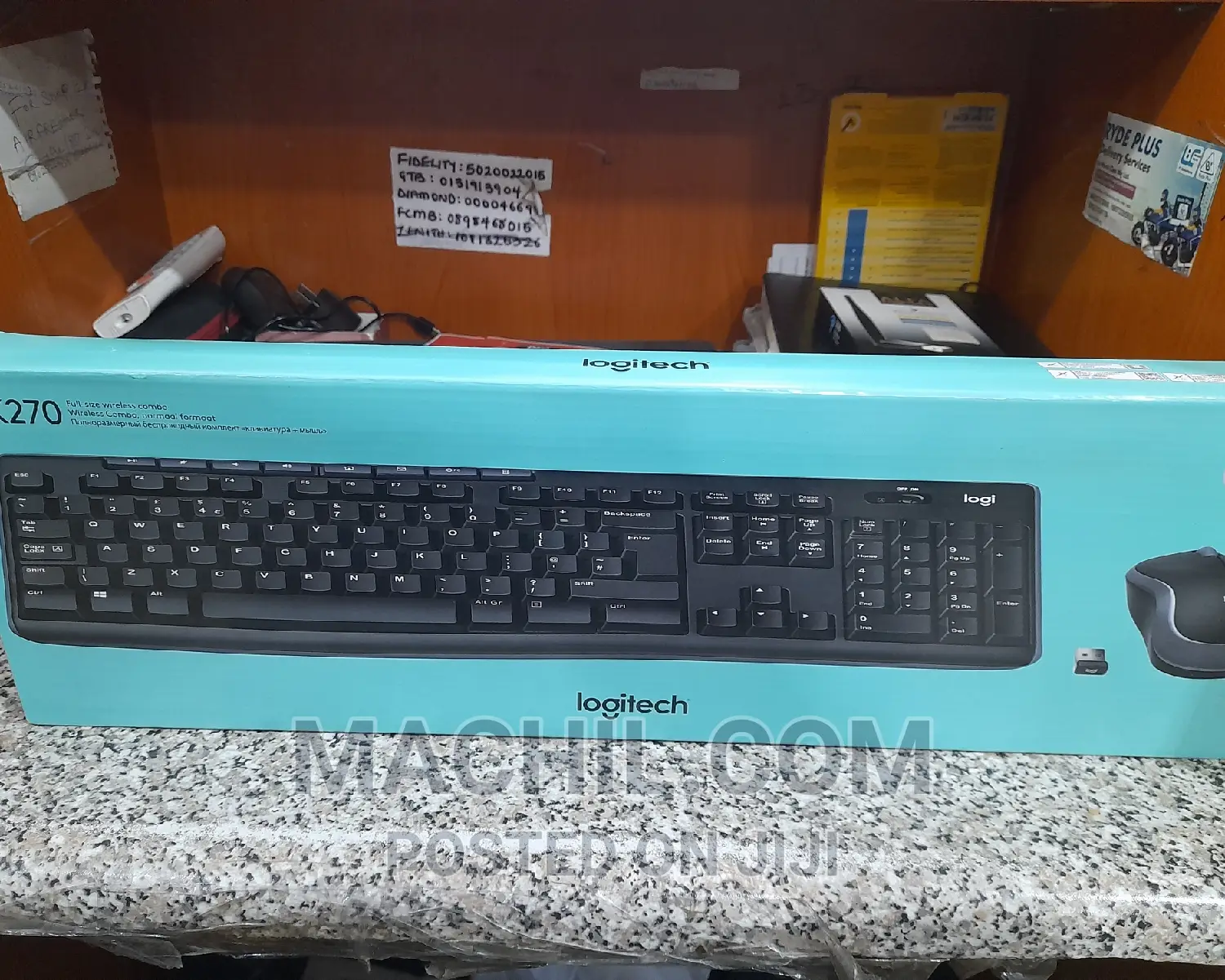 Logitech Wireless Keyboard and Mouse