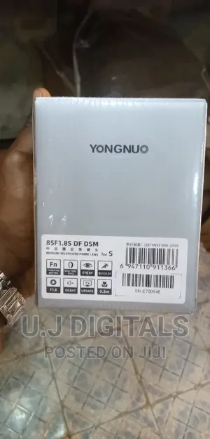Yongnuo 85mm F1.8 DF DSM.For Sony
