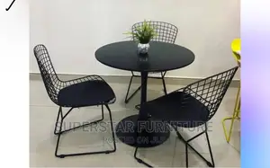 Italian Unique Restaurant Chairs With Table