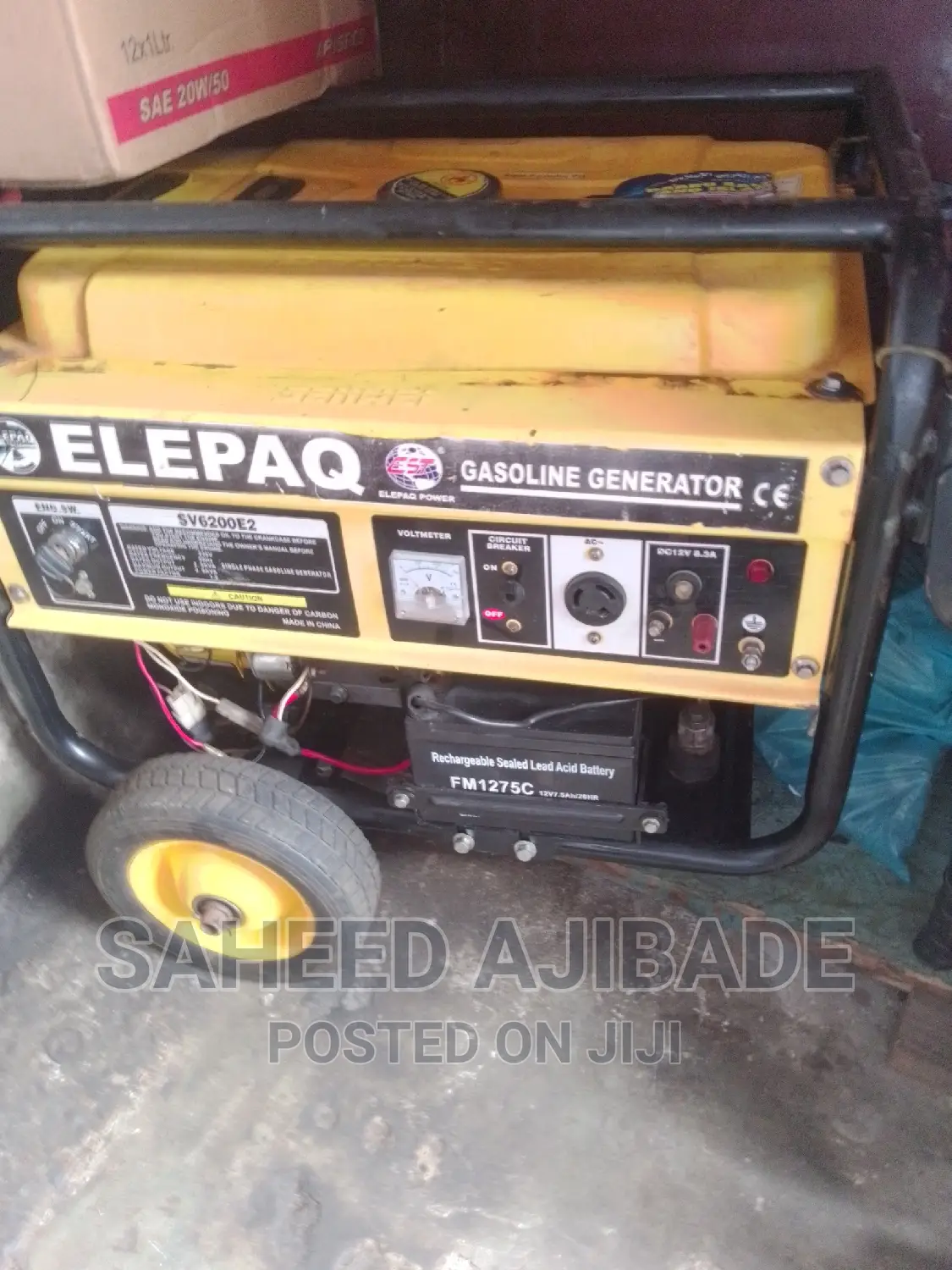Elepaq 6,2 Model ,2,5 Kva Engine