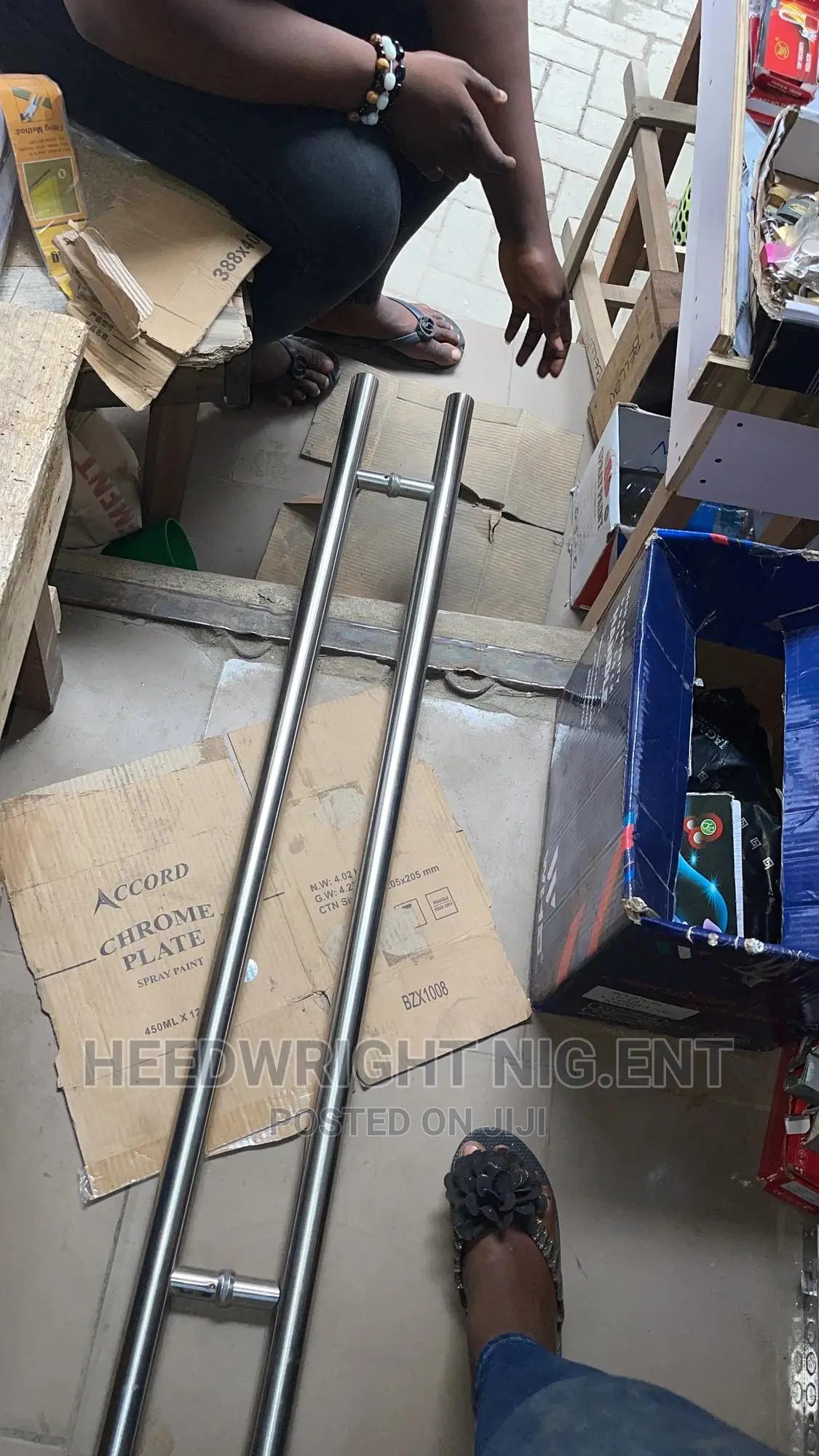 “4”Ft Stainless Steel Pull Handle