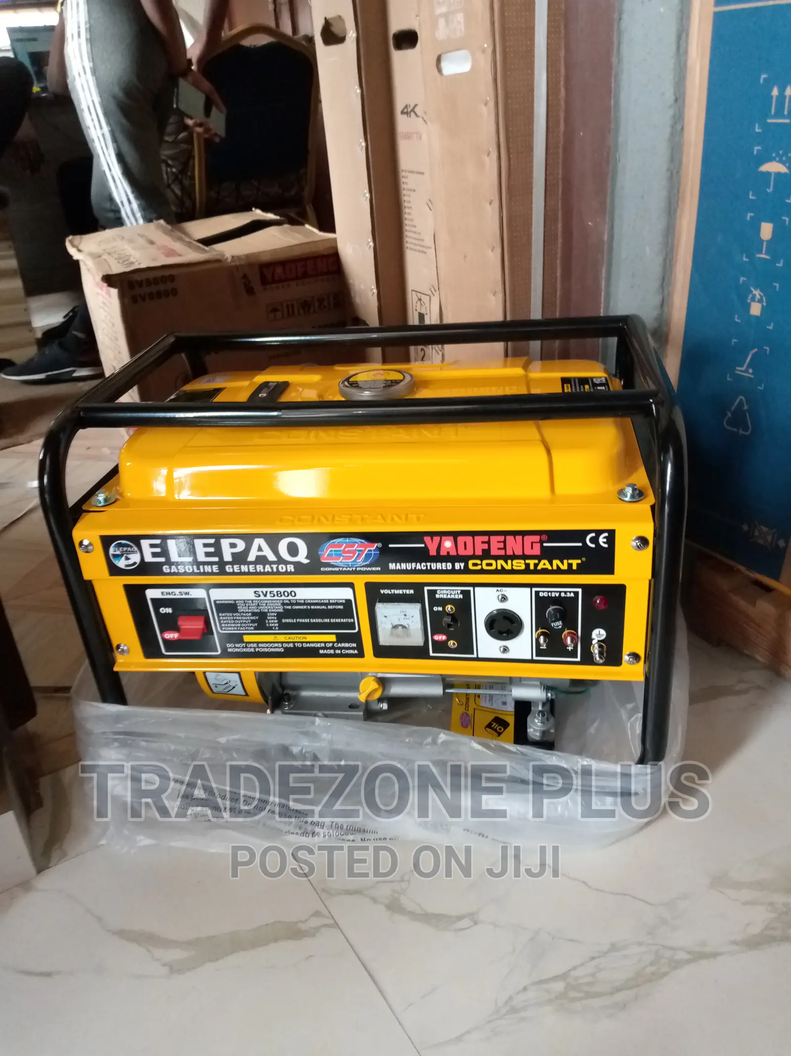 Quality Elepaq Constant Manual Generator-Sv5800