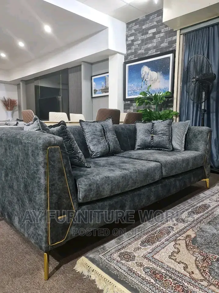 Stylish Brown 7 Sitters Sofas