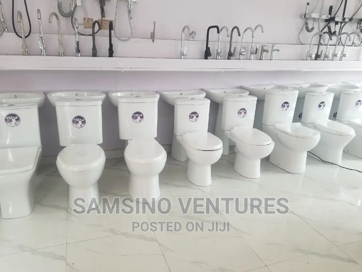 WC Set With Washing Basin