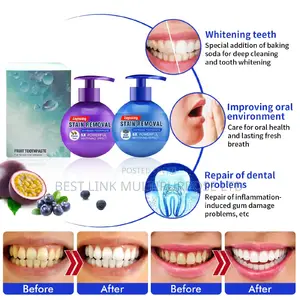 5x Powerful Stain Removal Baking Soda Toothpaste