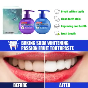 5x Powerful Stain Removal Baking Soda Toothpaste