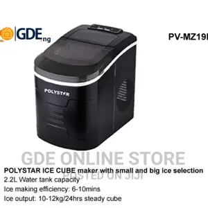 Polystar Ice Cube Maker – Black