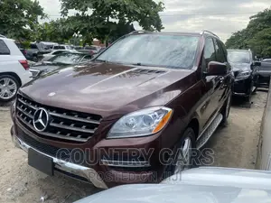 Mercedes-Benz M Class 2014 Burgundy