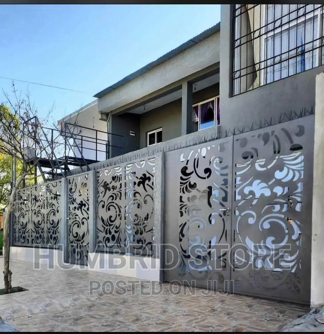 Laser Cut Design Gate