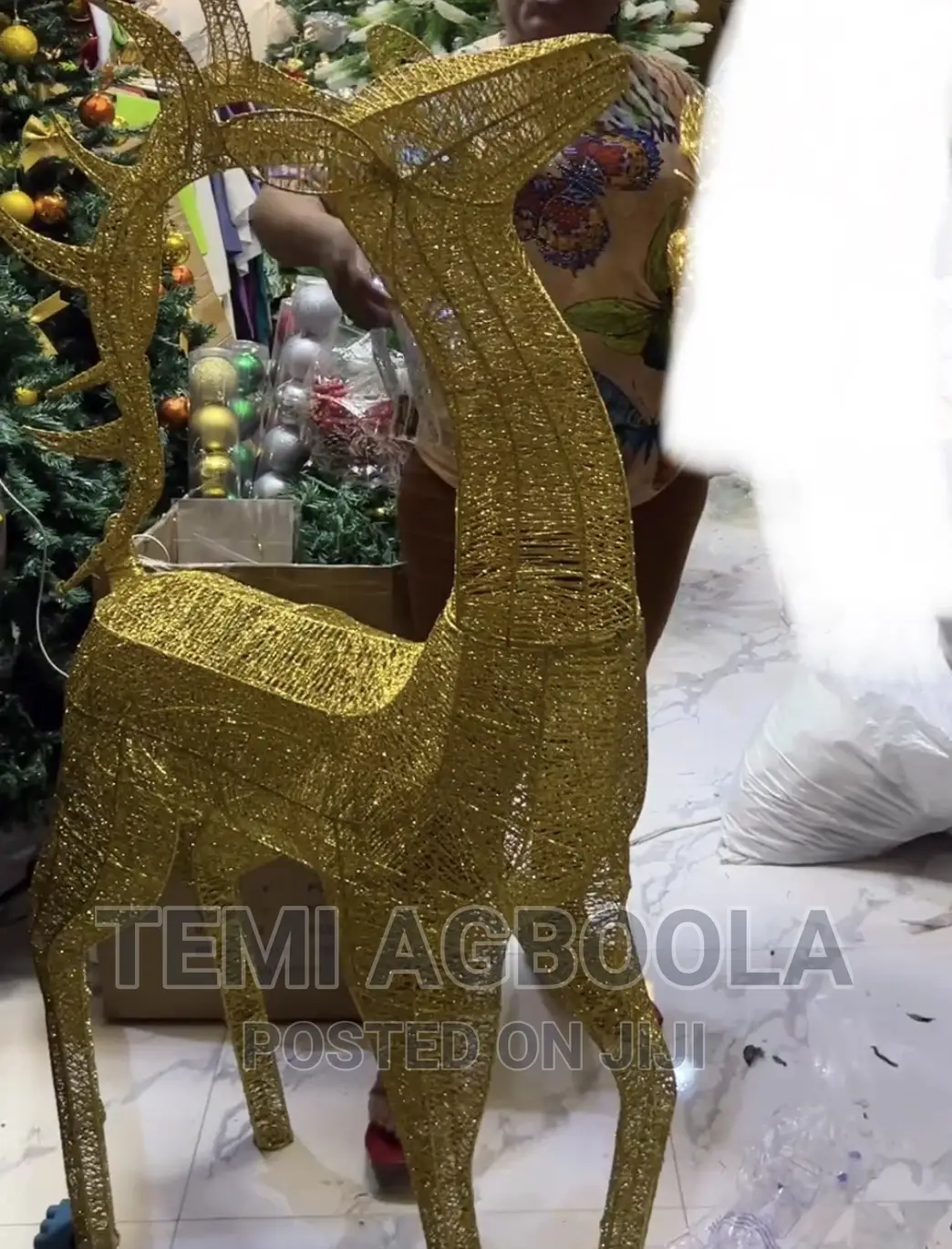 4ft Reindeer Decor for Christmas