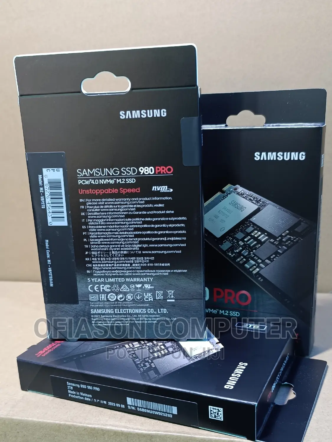 Samsung Ssd 980 Pro 2tb Pcie 4.0 Nvme