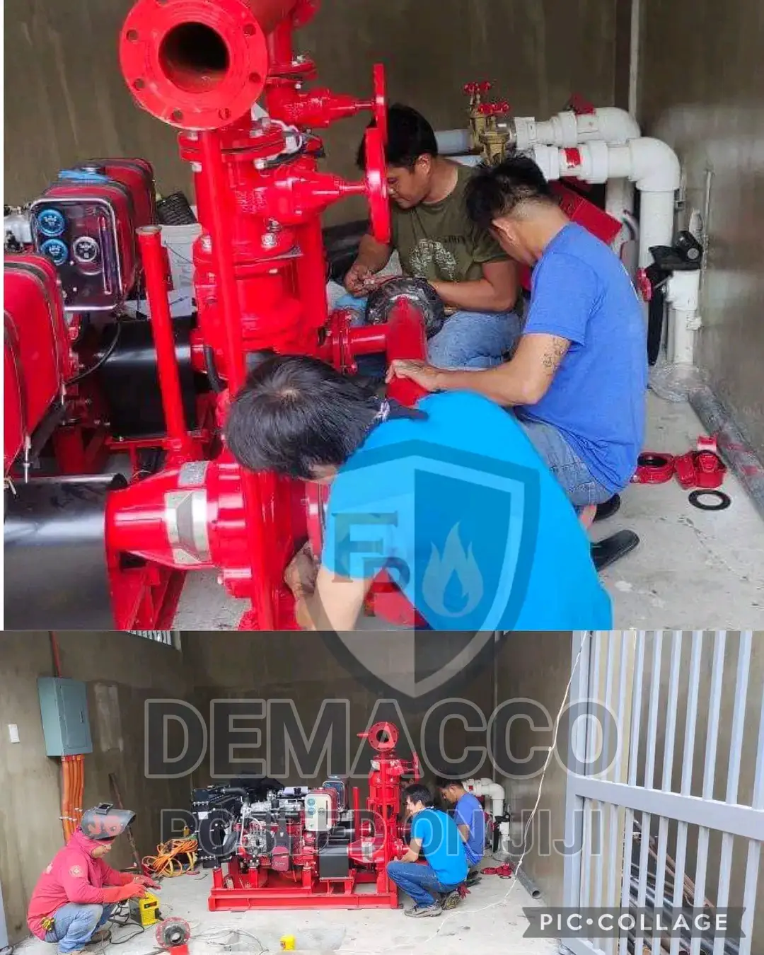 Complete Fire Pump Machine 60hp