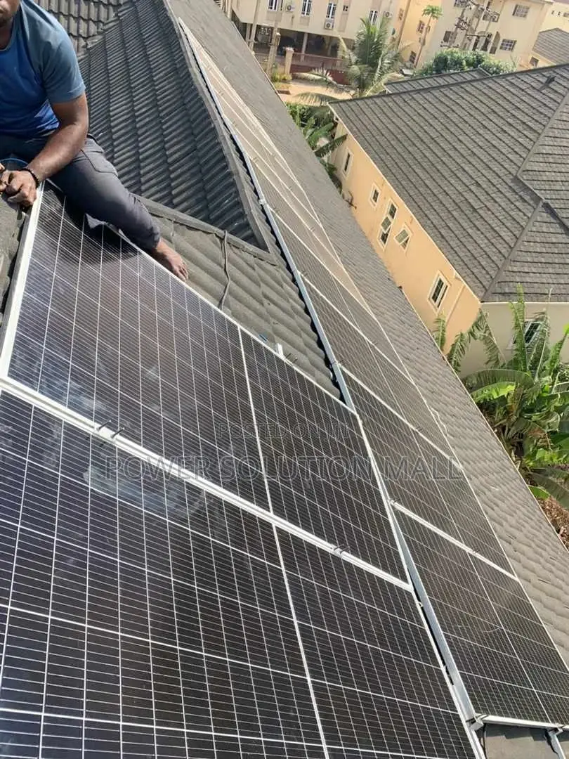 5kva Solar System Installation With Lithium Battery