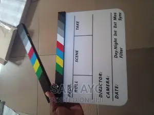 Acrylic Clapper Board - Magnetic