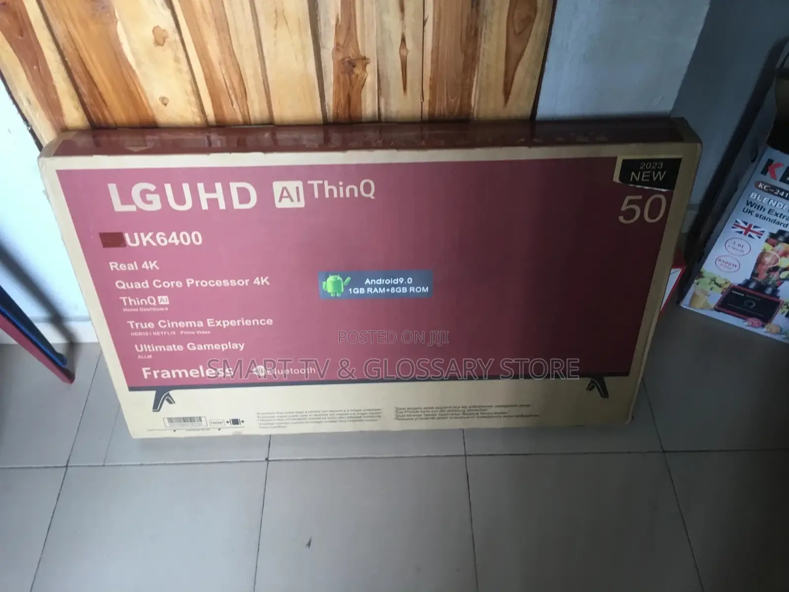 LG 50inches Smart Frameless Android Artificial Intelligence
