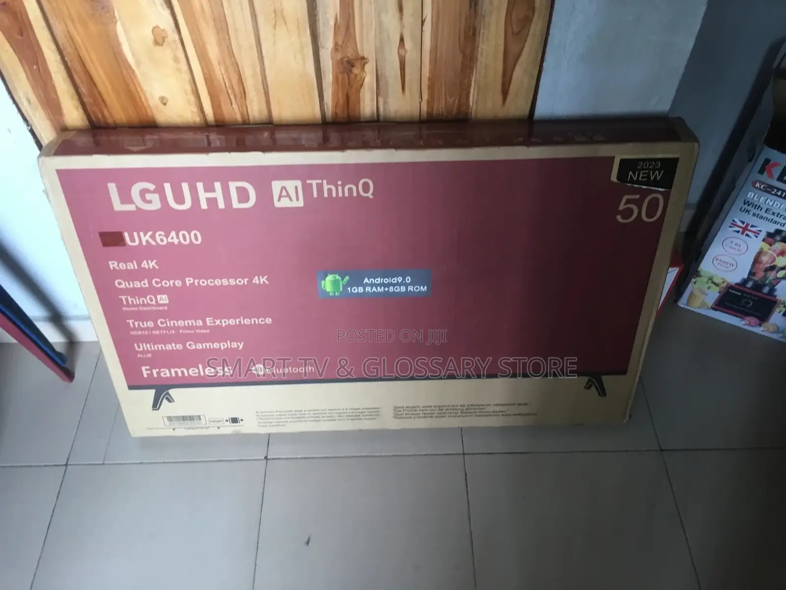 LG 50inches Smart Frameless Android Artificial Intelligence
