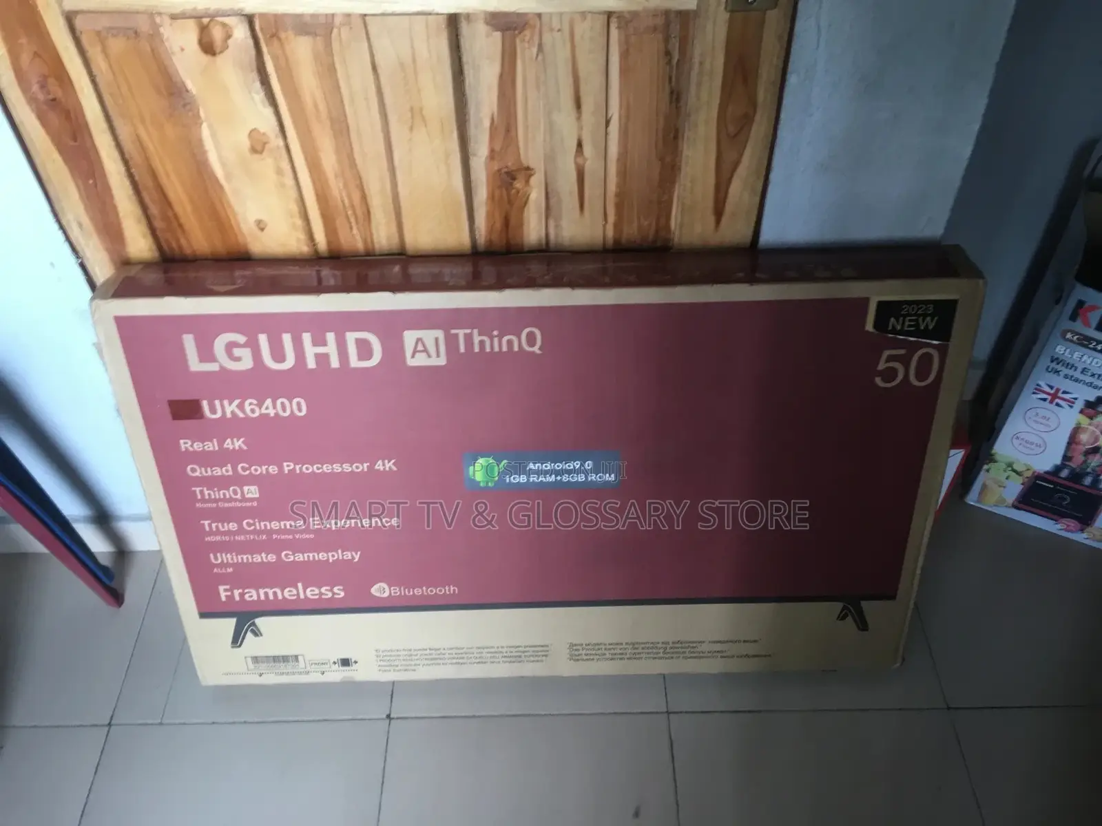 LG 50inches Smart Frameless Android Artificial Intelligence