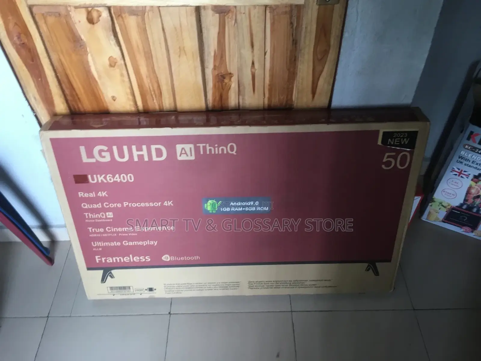 LG 50inches Smart Frameless Android Artificial Intelligence