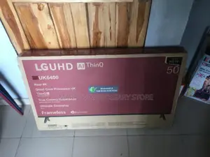 LG 50inches Smart Frameless Android Artificial Intelligence