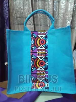 Jute Bag Lovely Pattern