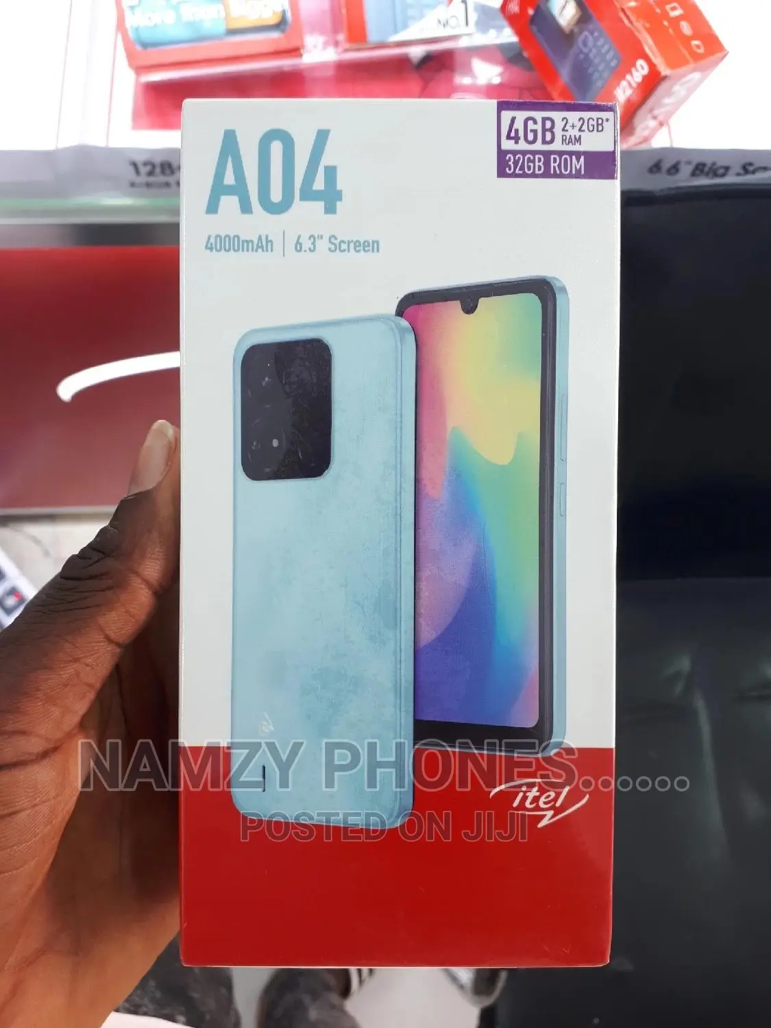 New Itel A04 32 GB Blue
