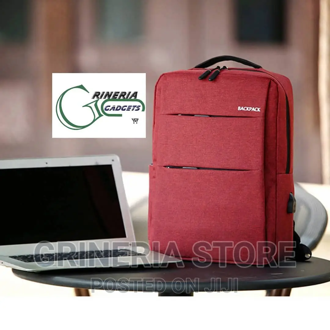 USB Port Anti-Theft Laptop Backpack