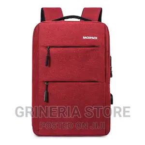 Anti-Theft USB Charging Port Laptop Backpack