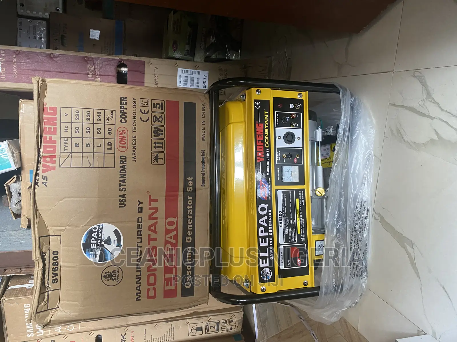 Advance Elepaq Constant 3.5kva Manual Generator (Sv5800