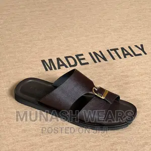 Pure Italian Leather Slipers