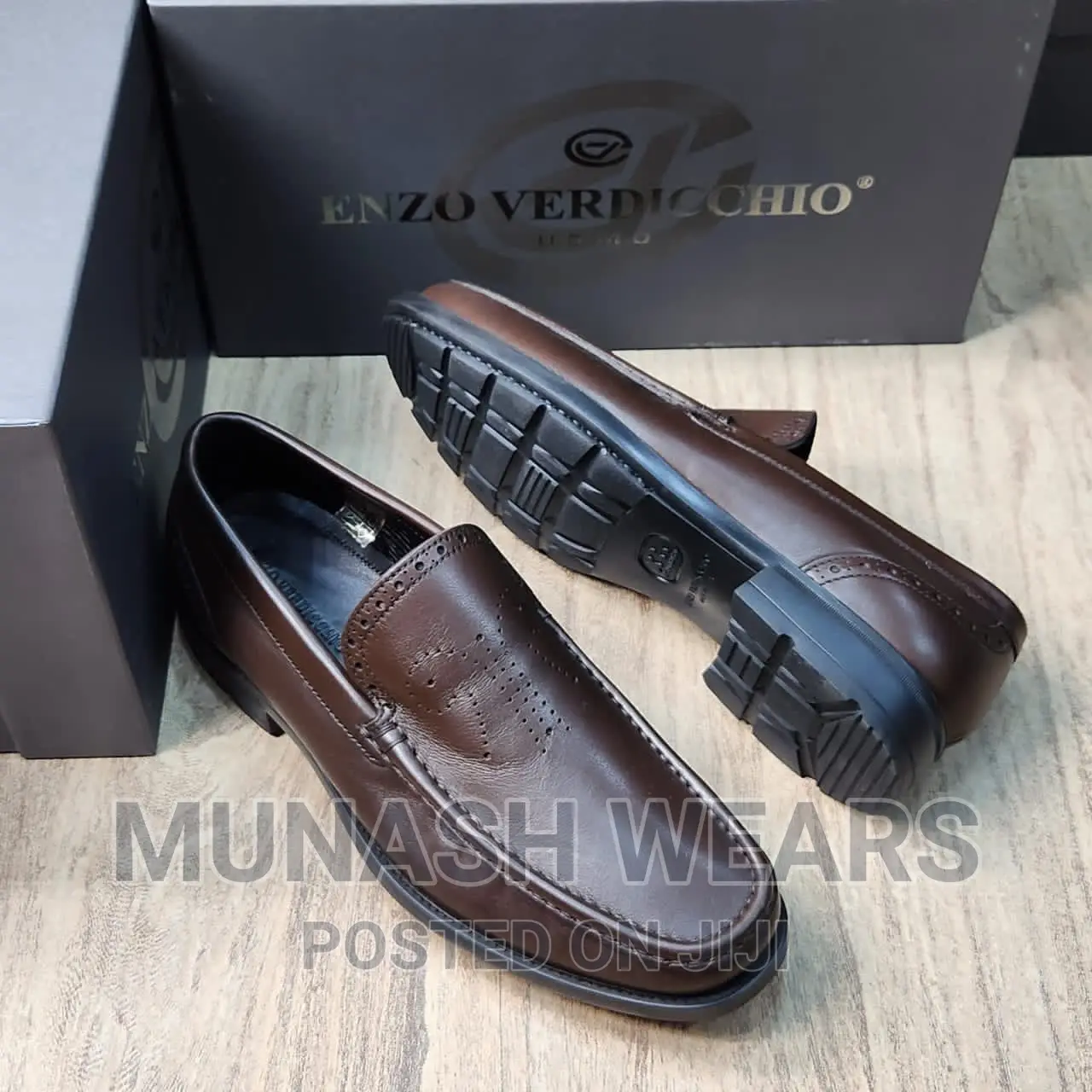 Pure Original Italian Leather Enzo Shoe