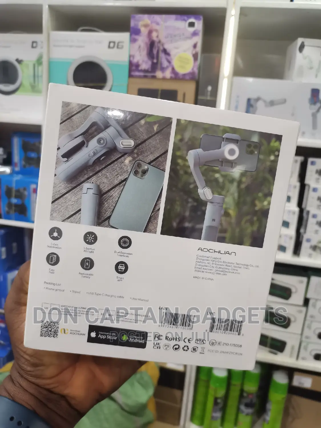 Smart X Gimbal Stabilizer 3-Axis