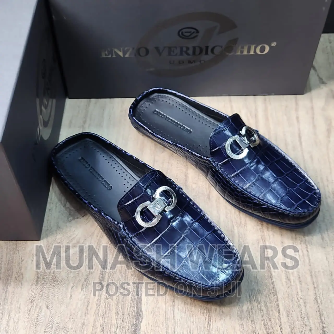 Italian Enzo Half Shoe