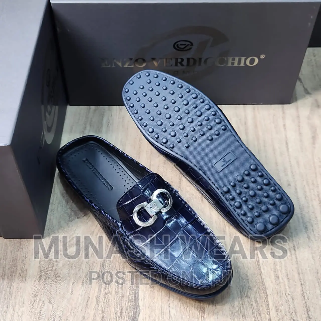 Italian Enzo Half Shoe