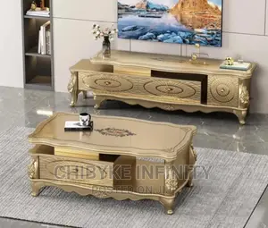 Quality Imported Executive Contemporary Royal Tv Console