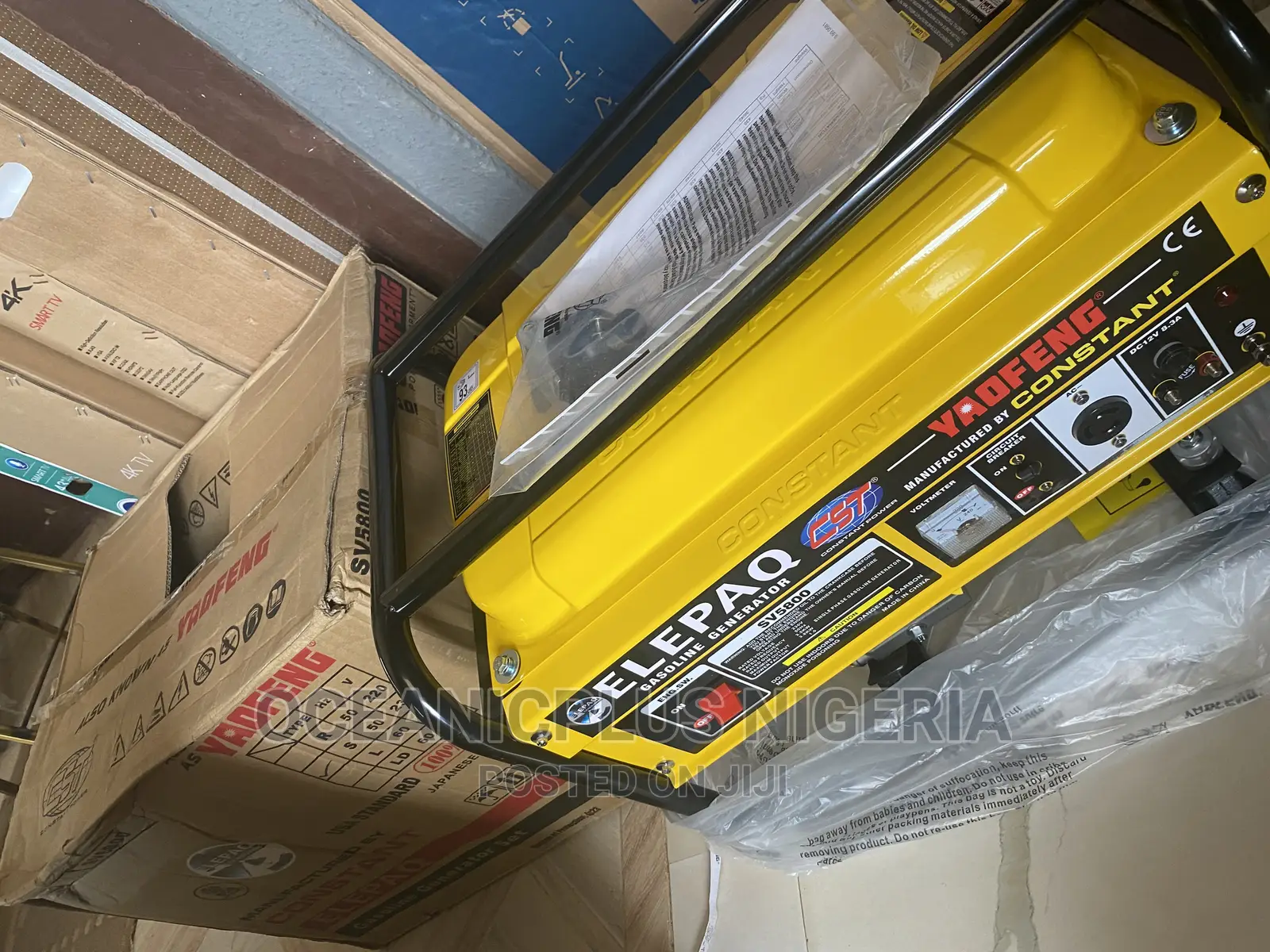 Eco Friendly Elepaq Sv6800 3.5kva Generator