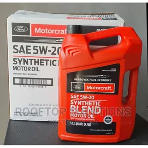 Motorcraft SAE 5W20 Synthetic Blend Motor Oil 3X 5litres CTN