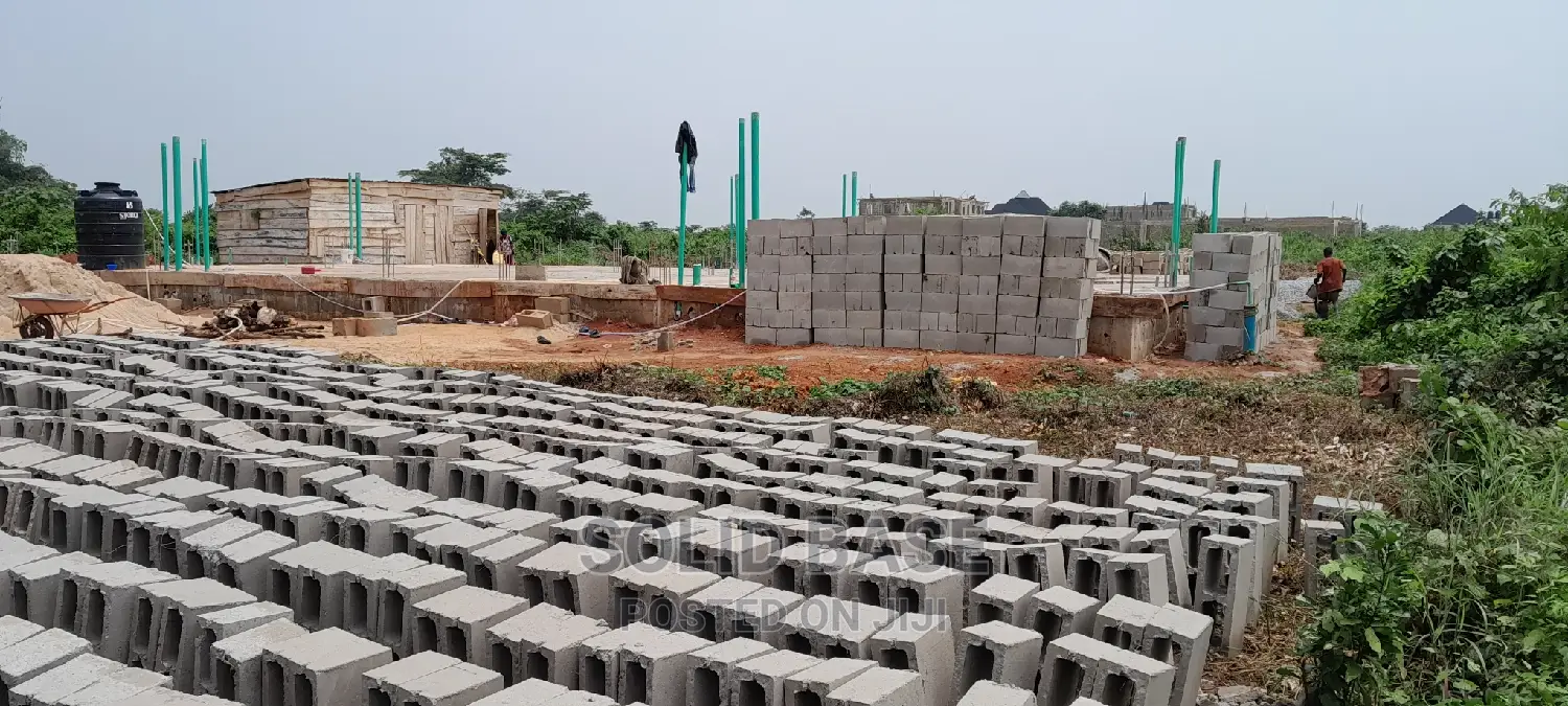 9" Stonedust Blocks Moulding On The Site At A Cheaper Rate.